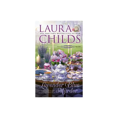 Lavender Blue Murder - (Tea Shop Mystery) by Laura Childs (Paperback)