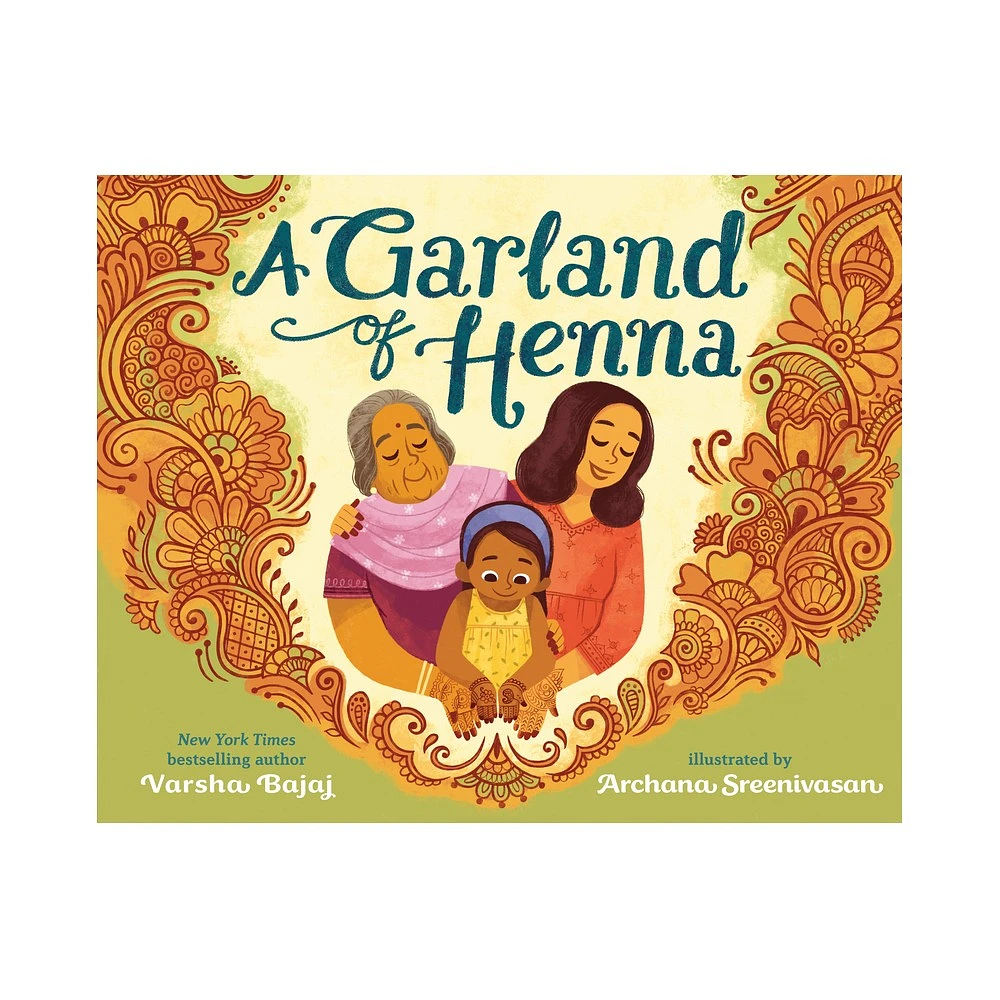 A Garland of Henna - by Varsha Bajaj (Hardcover)