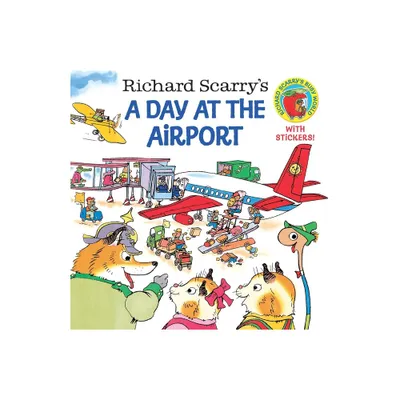 Richard Scarrys a Day at the Airport - (Pictureback) (Paperback)