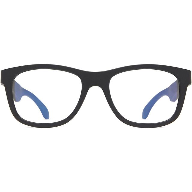 ICU Eyewear Kids Screen Vision Blue Light Filtering Large Oval Glasses - Black