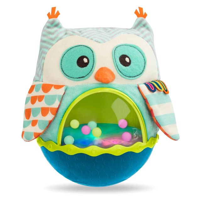 B. baby Roly-Poly Baby Toy - Owl Be Back