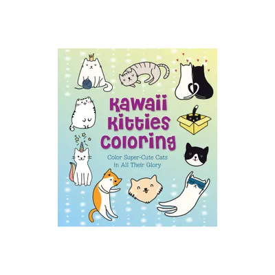 Kawaii Kitties Coloring - (Creative Coloring) by Taylor Vance (Paperback)