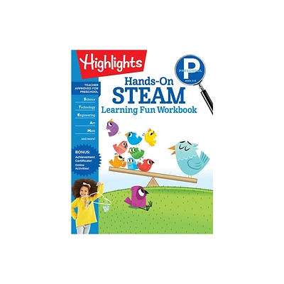 Preschool Hands-On Steam Learning Fun Workbook - (Highlights Learning Fun Workbooks) (Paperback)