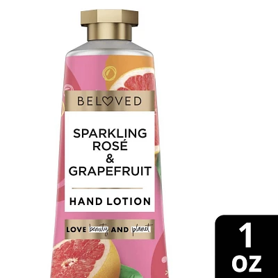 Beloved Sparkling Ros & Grapefruit Hand Lotion, Travel Size - 1oz