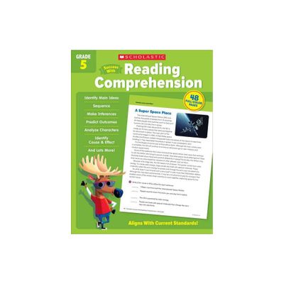 Scholastic Success with Reading Comprehension Grade 5 Workbook - by Scholastic Teaching Resources (Paperback)