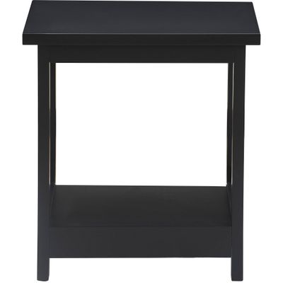 Bismarck Side Table Black - Serta