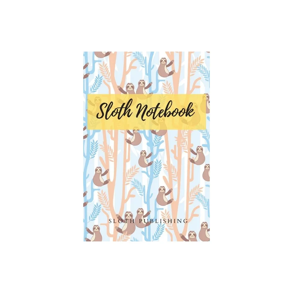 Sloth Lined Journal Notebook - by Anthony Steven (Paperback)