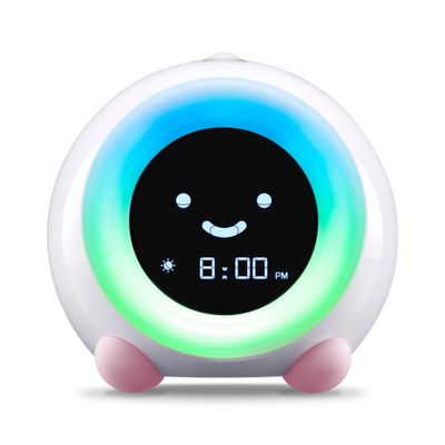 MELLA Ready To Rise Childrens Sleep Trainer Night Light & Sounds Machine: Toddler Wake Indicator - LittleHippo