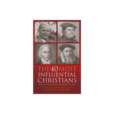 The 40 Most Influential Christians - by Daryl Aaron (Paperback)