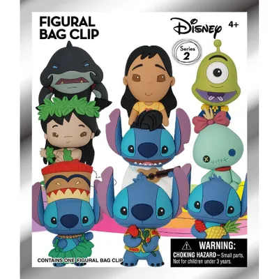 Disney Stitch Surprise Figural Bag Clip Series 2