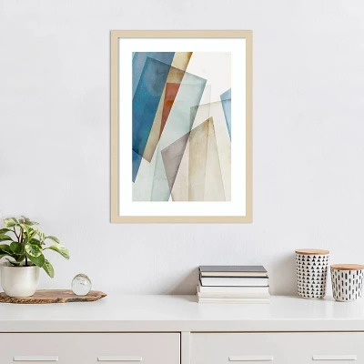 Amanti Art Crystal Clear Horizons II by PI Studio Wood Framed Wall Art Print