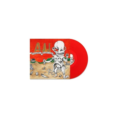 AJJ - Disposable Everything - Strawbably Red (Vinyl)