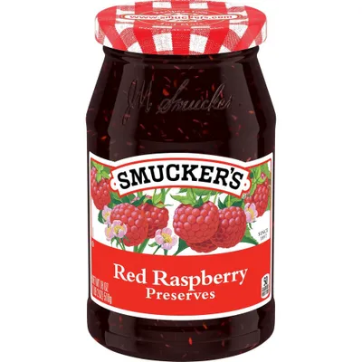 Smuckers Red Raspberry Preserves - 18oz