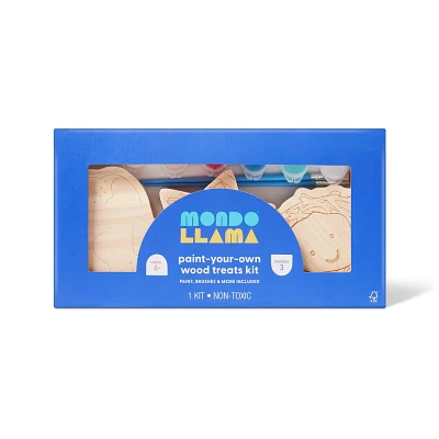 Hanukkah Craft Paint-Your-Own Wood Treats Kit - Mondo Llama