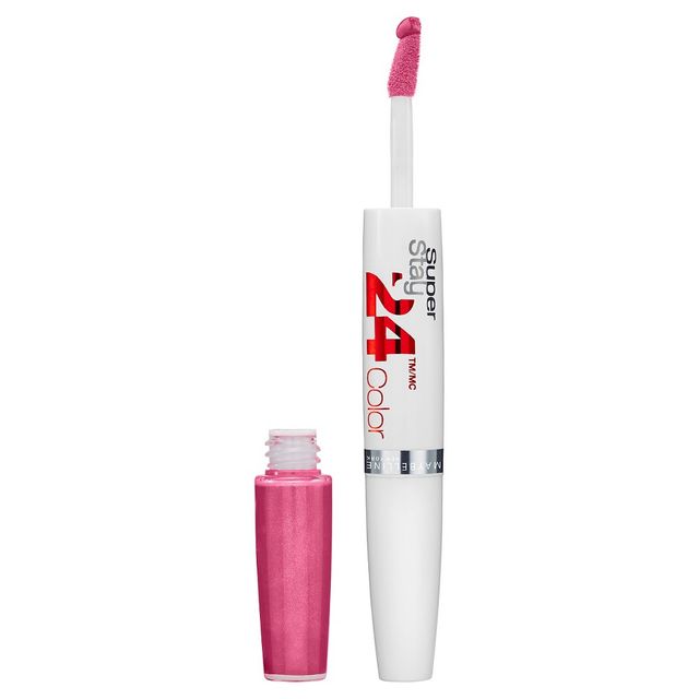 Maybelline Super Stay 24 2-Step Long Lasting Liquid Lipstick - Timeless Rose - 0.14 fl oz