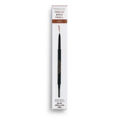 Makeup Revolution Precise Brow Pencil - Brown - 0.001oz