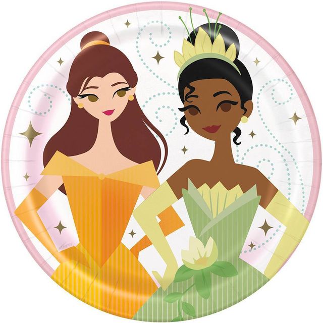 Disney Princess 7 8ct Paper Plates