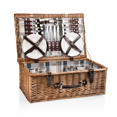 picnic basket with wine holder target