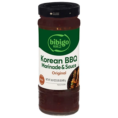 Bibigo Korean BBQ Marinade & Sauce Original - 16.9oz