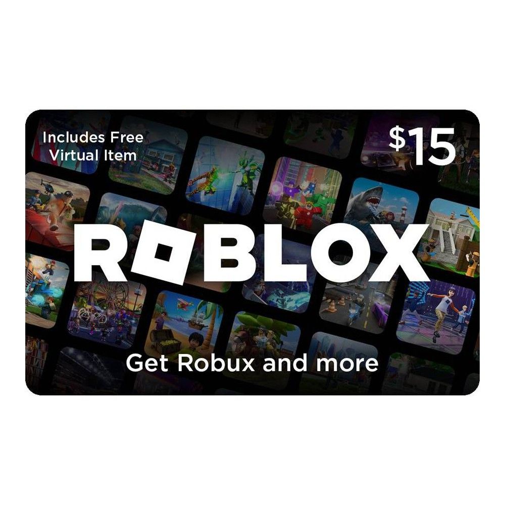 Roblox $15 Gift Card (Digital) | The Market Place