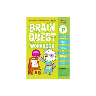 Brain Quest Workbook: Pre-K Revised Edition - (Brain Quest Workbooks) by Workman Publishing (Paperback)