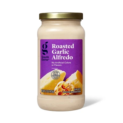 Roasted Garlic Alfredo Sauce - 15oz - Good & Gather