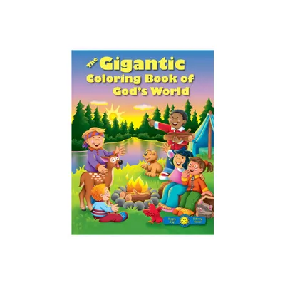 The Gigantic Coloring Book of Gods World - (Paperback)