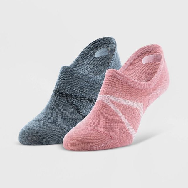 Ped Women Merino Wool 2pk Sport No Show Sock -  5-10: Arch Support, Breathable Meh