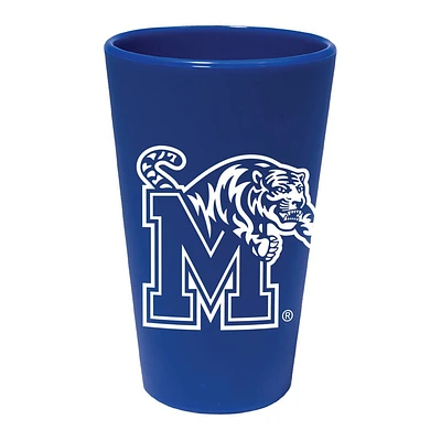 NCAA Memphis Tigers Silicone Pint Glass - 16oz