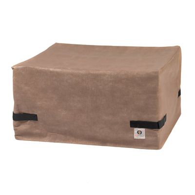 Duck Covers 40 Elite Water Resistant Square Fire Pit Cover Beige