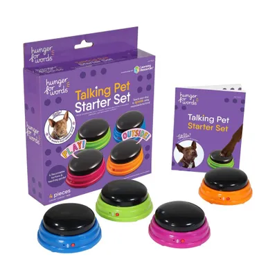 Hunger For Words Talking Pet Starter Set Dog Buttons for Communication