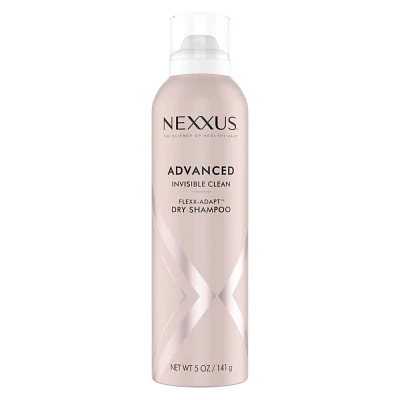 Nexxus Advanced Invisible Clean Dry Shampoo for Instant Oil Control & 72 - Hour Freshness - 5oz