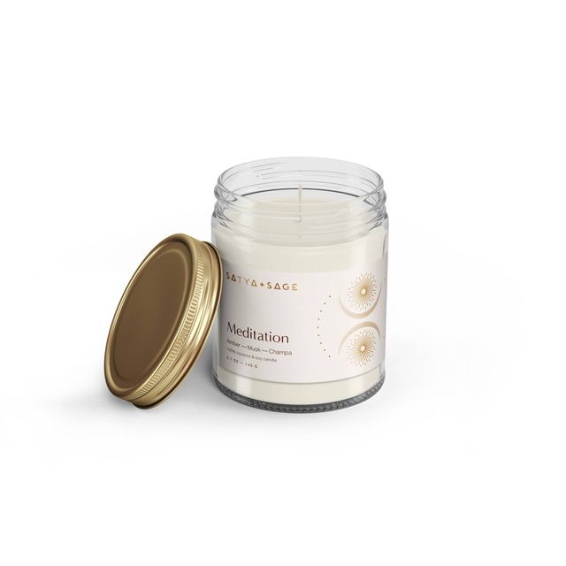 5oz Meditation Candle - Satya + Sage