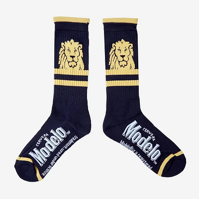 Men Modelo Epecial Athletic Crew Sock - Blue 6-12