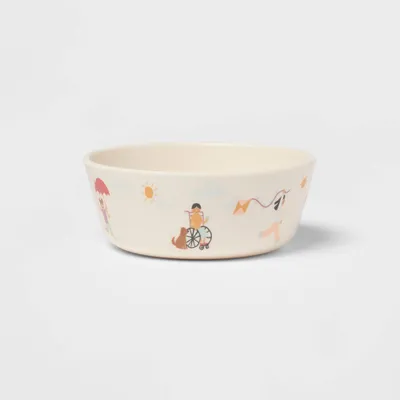 Kids Bamboo Melamine Cereal Bowl