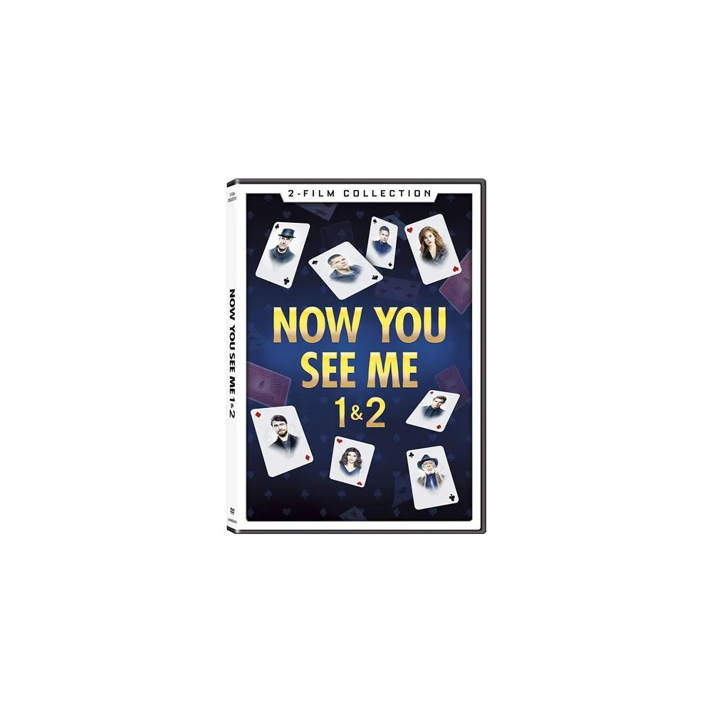 Now You See Me 1 & 2 (DVD)