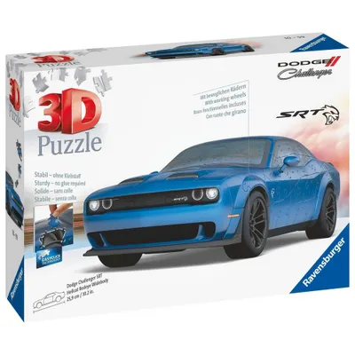 Ravensburger Dodge Challenger SRT Hellcat Redeye Widebody 3D Jigsaw Puzzle - 108pc