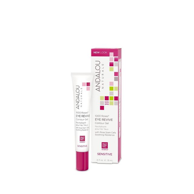 Andalou Naturals 1000 Roses Eye Revive Contour Gel - 0.6 Oz