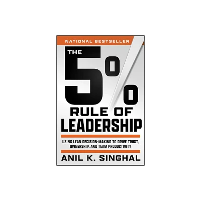 The 5% Rule of Leadership - by Anil K Singhal (Hardcover)