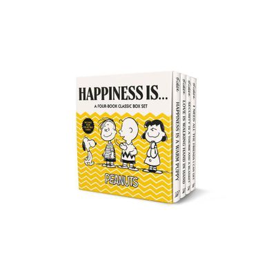 Happiness Is . . . a Four-Book Classic Box Set - (Peanuts) by Charles M Schulz (Mixed Media Product)