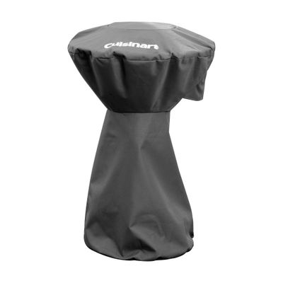 Cuisinart Tabletop Patio Heater Cover - Gray: Durable Polyester, Wind-Resistant with Air Vents & Drawstring Closure