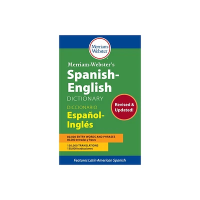 Merriam-Websters Spanish-English Dictionary - (Paperback)