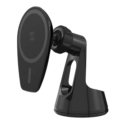 Scosche MagicMount Pro MS 3-in-1 Window/Dash Car Mount with MagSafe Compatible Ring - Black