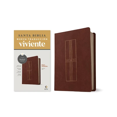 Biblia Ultrafina Ntv, Con Filament (Sentipiel, Caf, Letra Roja) - (Leather Bound)