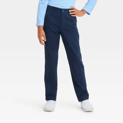 Boy Skinny Fit Uniform Pant