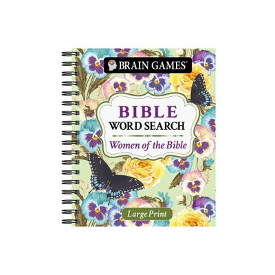 Brain Games - Large Print Bible Word Search: Women of the Bible - (Brain Games - Bible) by Publications International Ltd & Brain Games
