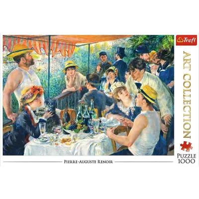 Trefl Art Collection Luncheon of the Boating Party Jigsaw Puzzle - 1000pc