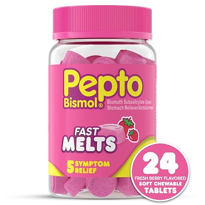 Pepto-Bismol Fast Melts Digestive Treatment - 24ct