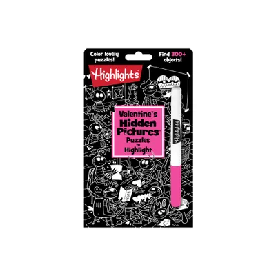 Valentines Hidden Pictures Puzzles to Highlight - (Highlights Hidden Pictures Puzzles to Highlight Activity Books) (Paperback)