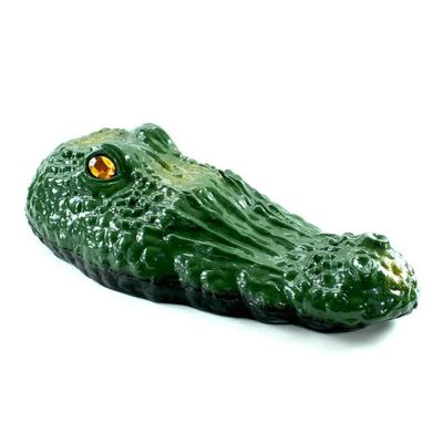 Bird-X Gator Guard Decoy: Outdoor Pest Deterrent, No Assembly, Effective Bird Control, Chipmunk Barrier